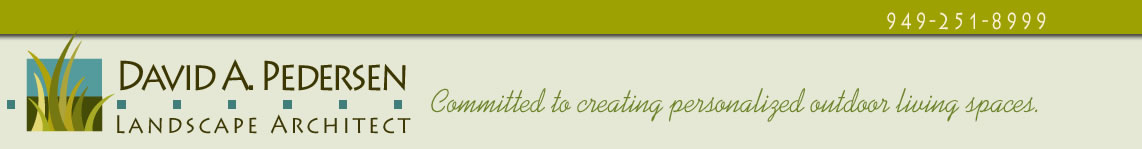 David A Pedersen specializing in custom residential design as well as unique commercial properties, parks, and city projects
